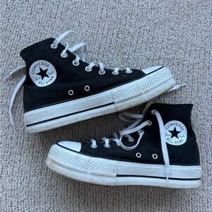 Converse Black High-Top Sneakers